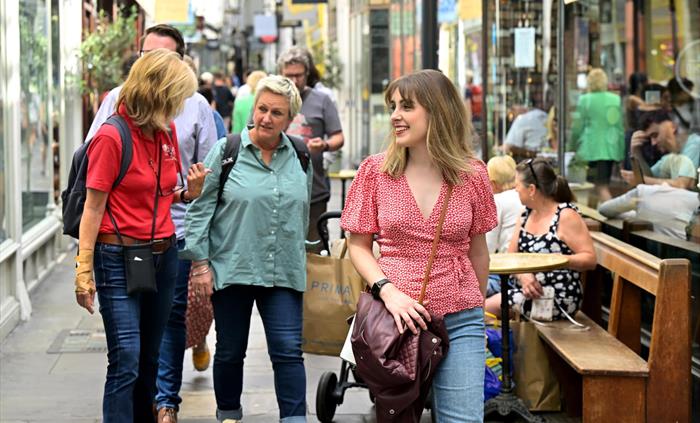 Visit Cardiff's beautiful arcades